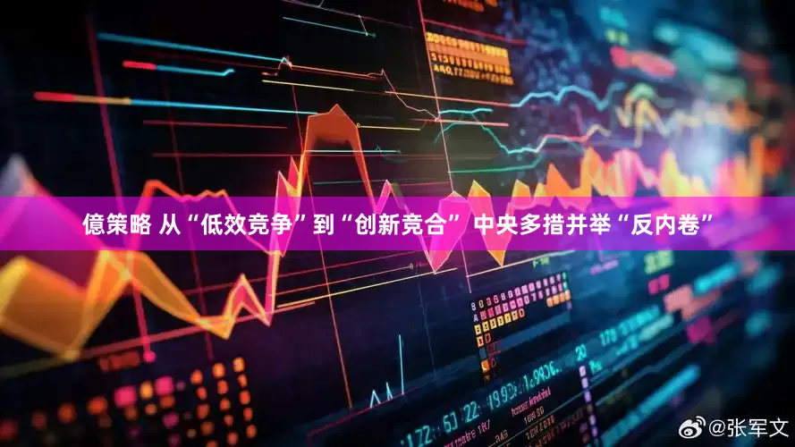 億策略 从“低效竞争”到“创新竞合” 中央多措并举“反内卷”